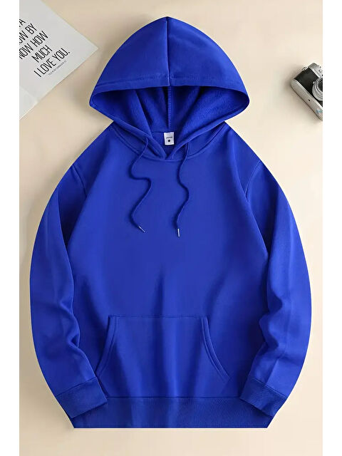 uyguntarz Love and Peace Baskılı Oversize Sweatshirt - S000280278-17234