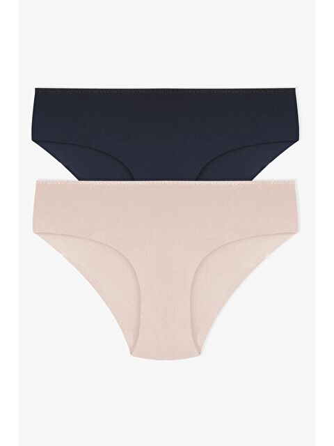 Koza İç Giyim Kadın 2'li Kıl Lastikli Lazer Kesim Külot - S000312464-26407