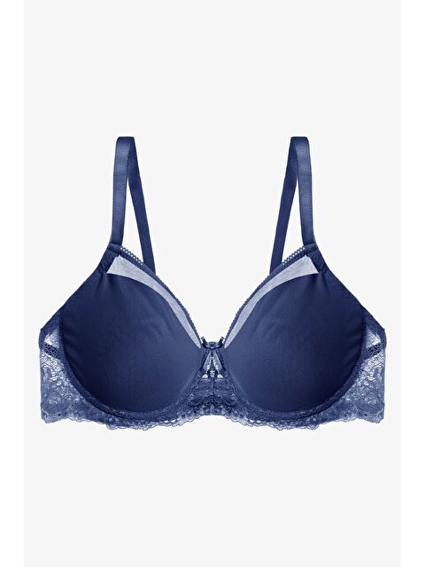 Koza İç Giyim Kadın Tül Detaylı Dolgusuz Toparlayıcı Minimizer Sütyen - S000312466-6382