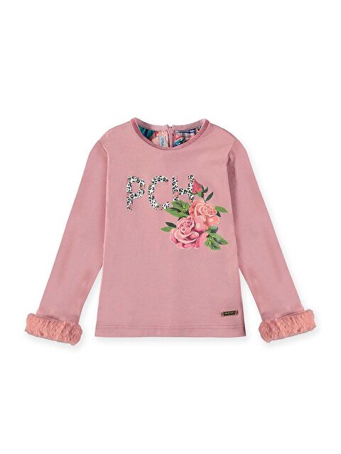 Pan Con Chocolate Kız Çocuk Uzun Kollu Tshirt Pembe - S000503520-20024