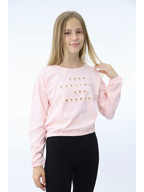 Toontoykids Kız Çocuk Baskılı Tişört - S000254342-7152