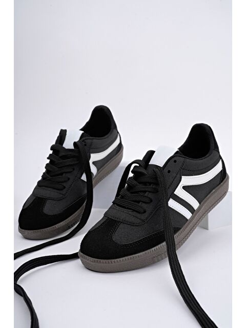 Muggo GARCİA Unisex Ortopedik Günlük Bağcıklı Yürüyüş Koşu Sneaker Spor Ayakkabı - S000332777-19351