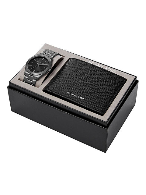 Michael Kors MK1044 Erkek Set Kol Saati ve Cüzdan Seti - S000477962-33408