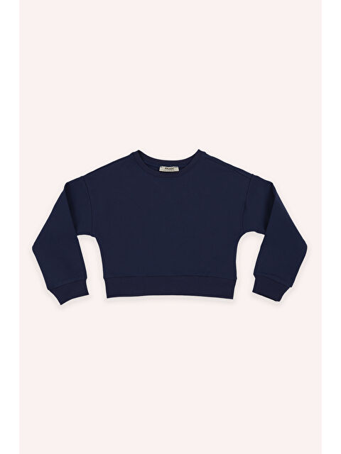 Panço Kız Çocuk Sweatshirt Pudra - S000371264-21164