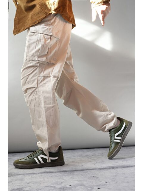 Muggo GARCİA Unisex Ortopedik Günlük Bağcıklı Yürüyüş Koşu Sneaker Spor Ayakkabı - S000332777-18547