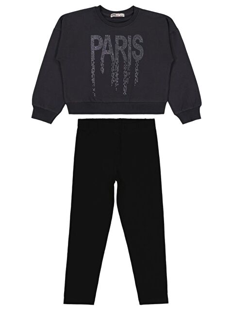 Civil Girls Paris Taş Baskılı 6-9 Yaş Takım - S000466366-29666