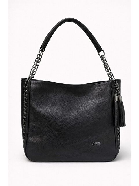 My Kids Wear Kadın Hakiki Deri Görünümlü Zincir Askılı Omuz Çantası 12656