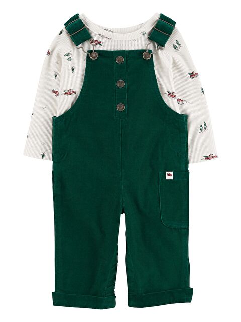 Carter's Erkek Bebek Salopet Set 2'li Paket - S000443092-23173