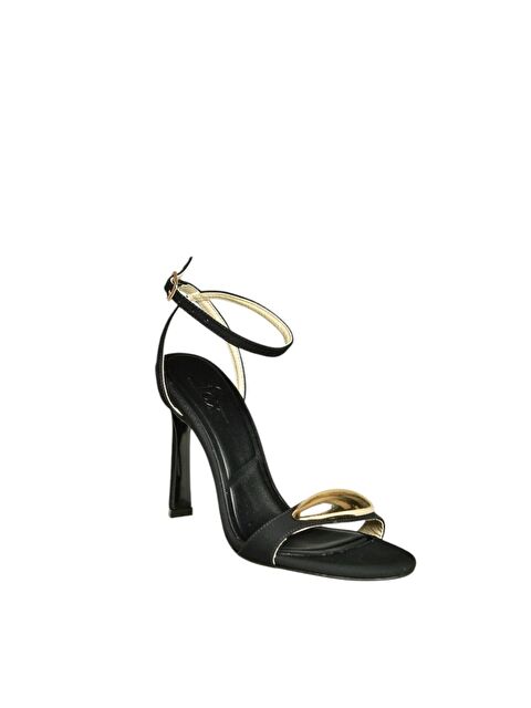Fox Shoes Siyah Kadın Topuklu Ayakkabı U6765858 - S000401128-19351