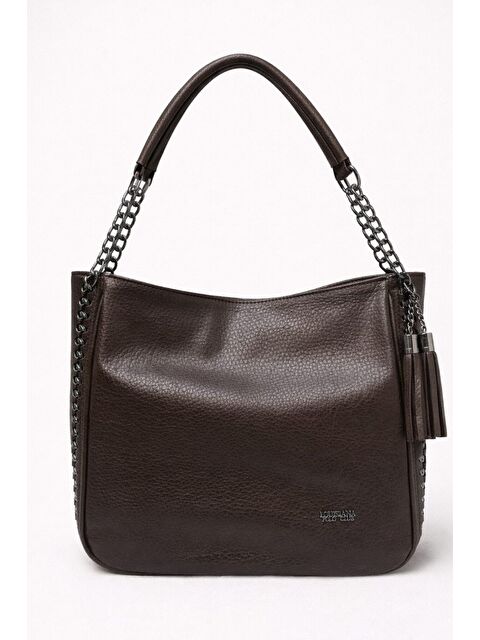 My Kids Wear Kadın Hakiki Deri Görünümlü Zincir Askılı Omuz Çantası 12655