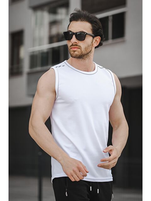 Oksit Mozi Mikro Polyester Slim Fit Performans Antrenman Sporcu Erkek Atlet - S000181269-20063