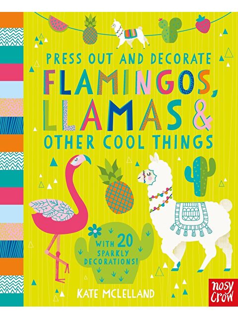 Nosy Crow Press Out and Decorate: Flamingos, Llamas and Other Cool Things - S000454147-23173