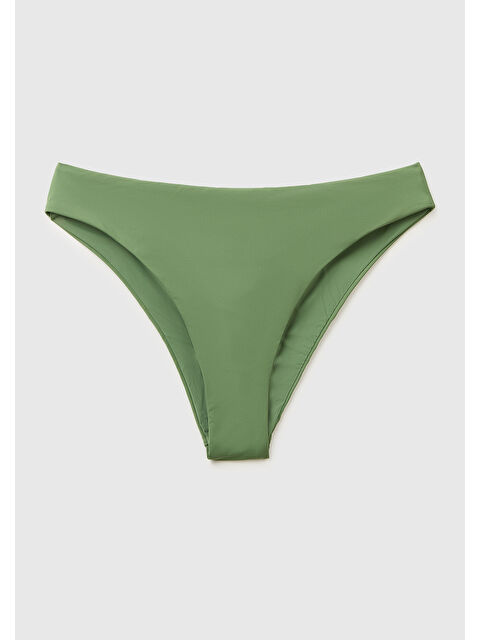 United Colors Of Benetton Kadın Yeşil Yüksek Bel Bikini Altı