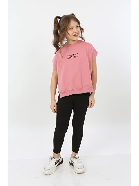 Toontoykids Kız Çocuk Never Means Now Baskılı Tişört - S000361667-20028