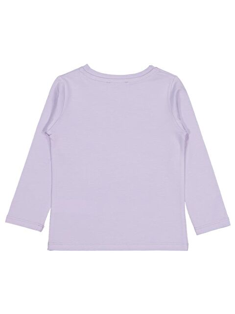 Civil Girls Good Energy Clup Baskılı 2-5 Yaş Sweatshirt - Lila 3-4 Yaş - S000483294-17878