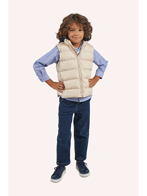 Panço Erkek Çocuk Kapüşonlu Yelek - S000333669-19928