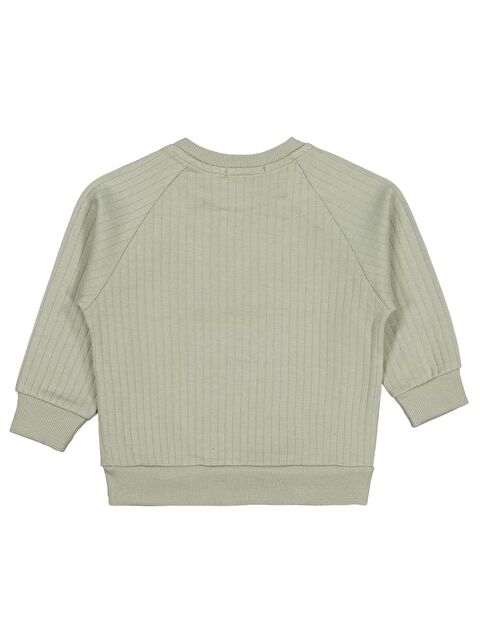 Civil Boys Süs Düğmeli 2-5 Yaş Sweatshirt - Yeşil 2-3 Yaş - S000483310-18194