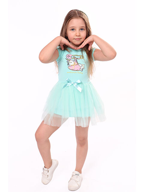Toontoykids Kız Çocuk Baskılı Elbise - S000375017-20055