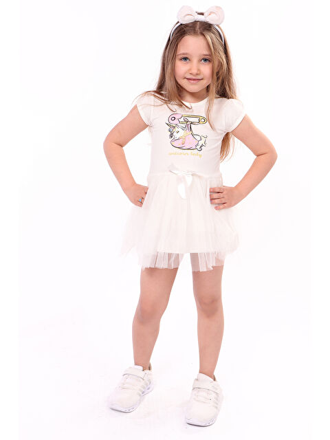 Toontoykids Kız Çocuk Baskılı Elbise - S000375017-19965