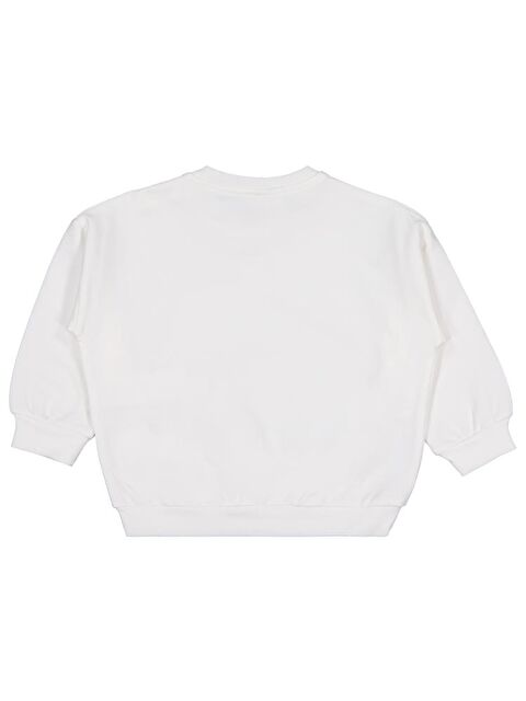 Civil Baby Yelken Baskılı 6-18 Ay Sweatshirt - Beyaz 9-12 Ay - S000485220-20063