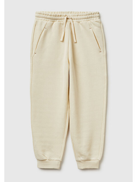 United Colors Of Benetton Erkek Çocuk Logo Detaylı Beli Püzgülü Eşofman Altı - S000521721-23173