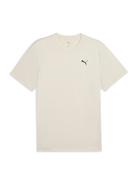 Puma Tad Essential Solid Erkek Ekru Tişört - S000513604-19965