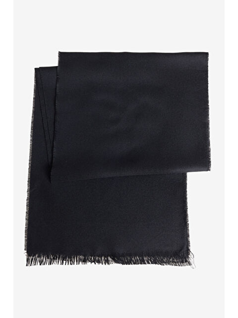 Altınyıldız Classics Erkek Siyah Yumuşak Dokulu Sıcak Tutan Atkı - S000447024-19351