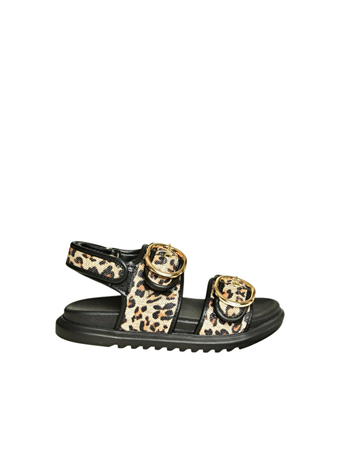 Fox Shoes Siyah Kadın Sandalet U7250921 - S000401103-37433