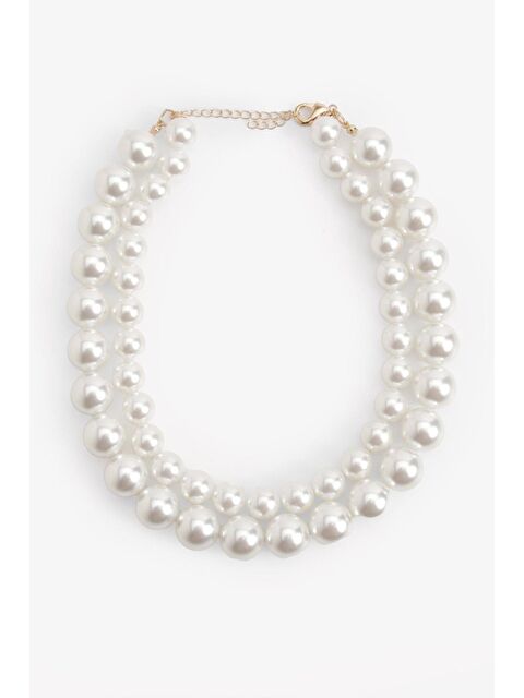 New Obsessions Luxury İkili İnci Kolye - S000348028-20063
