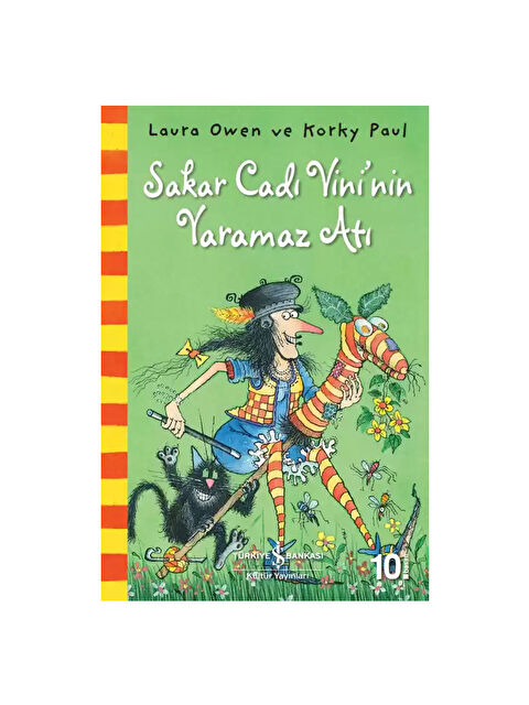 Türkiye İş Bankası Kültür Yayınları Sakar Cadı Vininin Yaramaz Atı Laura Owen - S000340326-10231