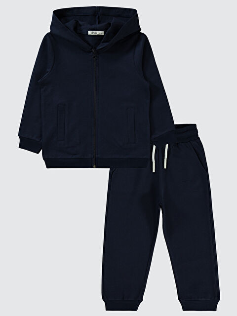 Civil Unisex Çocuk Eşofman Takımı 2-5 Yaş Lacivert - S000322109-21164