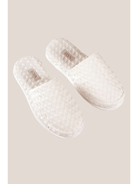 İrya Aura Waffle Terlik Ekru - S000502743-19965