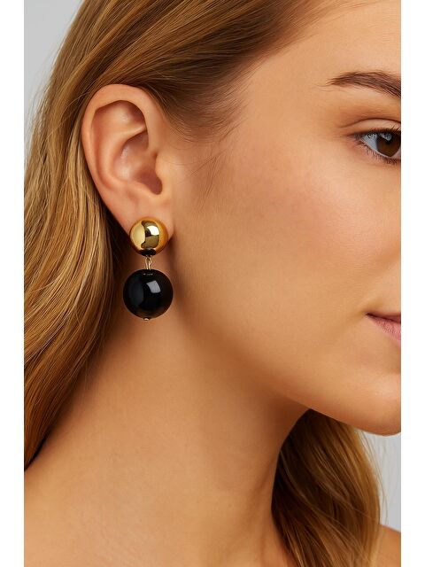 New Obsessions Carmen Top Boncuk Sallantılı Küpe - S000459448-19351