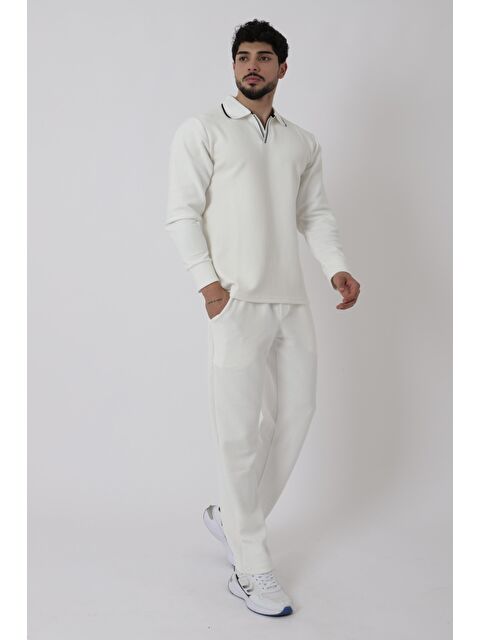 Stilkombin Apaç Yaka Kışlık Jogger Erkek Takım QM 2014 1058_72012 - S000286893-20063