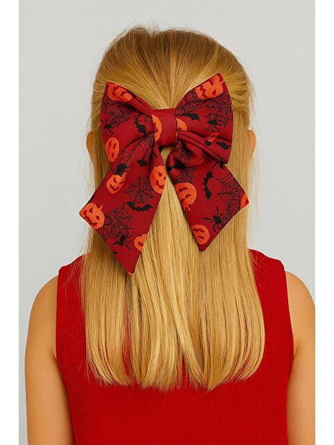 New Obsessions Kız Çocuk Turuncu Fiyonk Toka - S000459411-20013