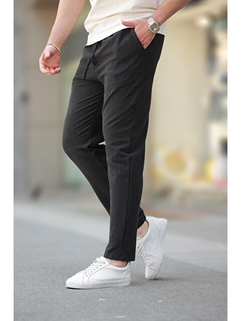 Madmext Antrasit Regular Fit Erkek Pantolon E6572 - S000436661-29666