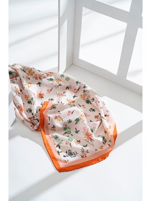 Jawel Kadın Digital Baskılı Çiçek Desen Soft Eşarp - S000374404-20013