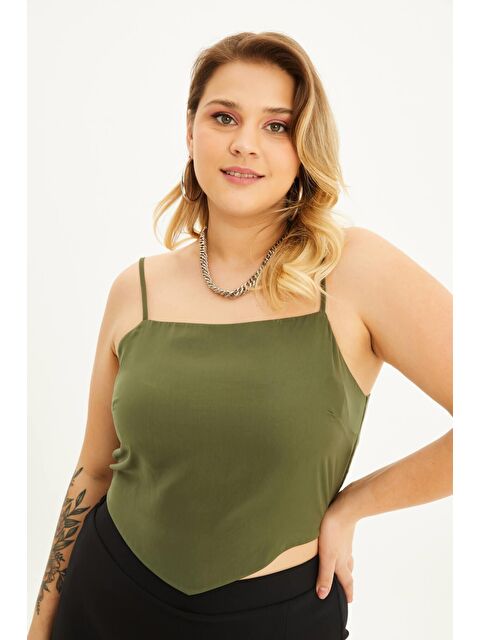 Mylinemoda İp Askılı Gipeli Top - S000239117-18547