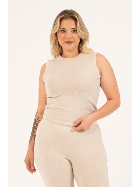 Mylinemoda Basic Kolsuz Triko Top - S000239121-19928