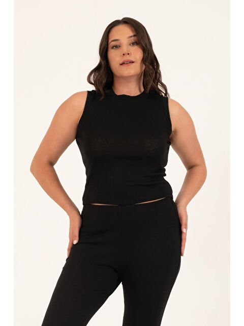 Mylinemoda Basic Kolsuz Triko Top - S000239179-19351