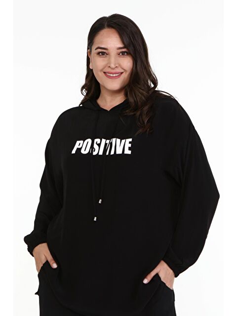 Mylinemoda Baskılı Kapüşonlu Sweatshirt - S000239128-19351