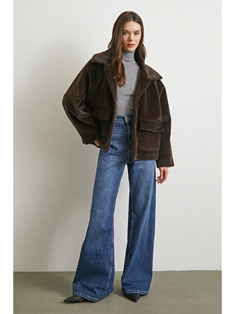 Never More Reglan Tay Flok Mont Kahve - S000463912-23173