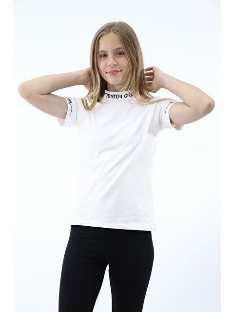 Toontoykids Kız Çocuk Okul Tişört