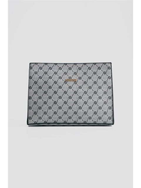 ARMİNE El v Çapraz Çanta Noktalı 25Yd7418 Gri - S000512488-20600