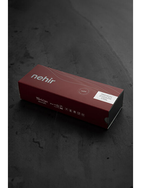 Nehir Sahra Sade 12 Kişilik 72 Parça Kutulu Çatal Kaşık Bıçak Takımı - S000491459-18105