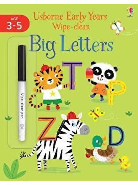 Usborne Publishing Early Years Wipe-Clean: Big Letters - S000454216-23173