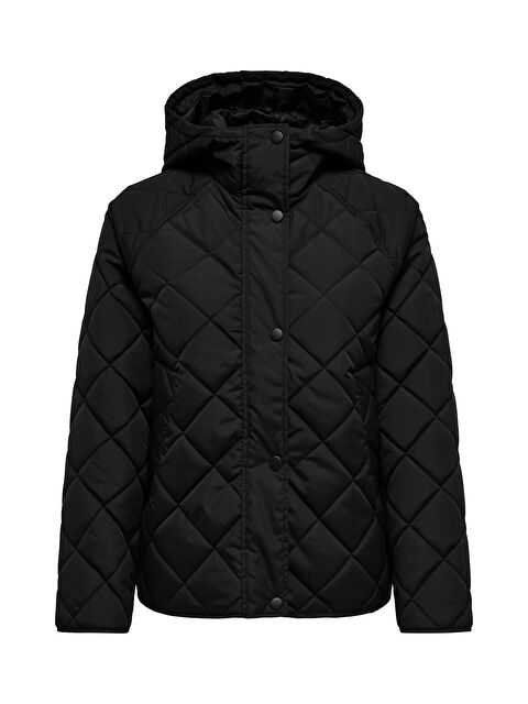 Only Onlsigga Kapitoneli Regular Fit Kapüşon Yaka Ceket 15358867 - S000485241-19351