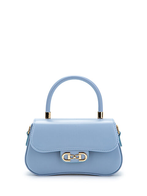 Minebag Kapaklı Baget Adel Çapraz Kadın Çanta Mavi - S000143369-3642