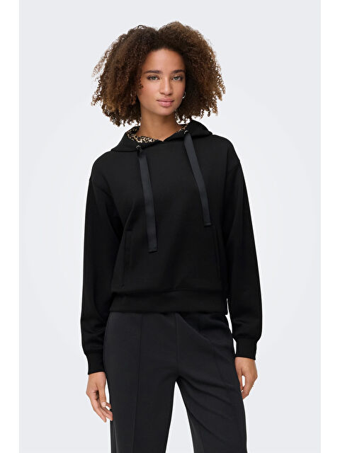 Only Onlalina Regular Fit Kapüşon Yaka Sweat 15364546 - S000484752-19351