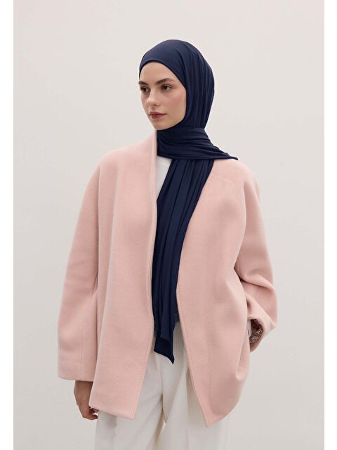 Fresh Scarfs Bambu Penye Şal Gece Mavısı - S000420294-17234